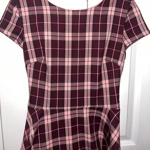 B DARLIN plaid skater dress. Size 1/2. WORN ONCE